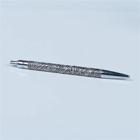 Sold at Auction: Rolex Sterling Silver Tribes of Israel Ballpoint Pen